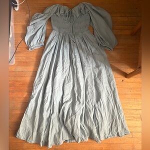 Free People oasis dress in light blue